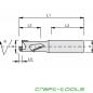 Preview: Stehle 3502 DIAMAX Schaftfräser DP - Zeichnung 58186808